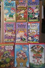 Lote de 9 fitas de vídeo VHS Rugrats OU ME DIGA O QUE VOCÊ PRECISA desenho animado infantil  comprar usado  Enviando para Brazil