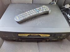 Gravador de vídeo cassete Philips VR356/75 VHS PAL NTSC unidade turbo com controle remoto comprar usado  Enviando para Brazil