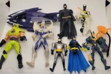 Lote de 8 figuras de acción vintage de juguete de Batman Robin de los años 90 serie de televisión películas segunda mano  Embacar hacia Mexico