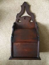 antique wooden salt box for sale  SEVENOAKS