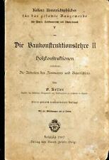 Baukonstruktionslehre holzkons gebraucht kaufen  Deutschland