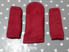 ⭐iCandy Peach 1 Tomato Red Harness Strap Pad Covers Full Set (Shoulders&Crotch)⭐ for sale  CANTERBURY