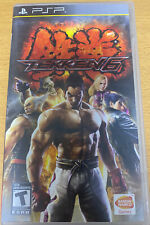 Tekken 6 Versión EE. UU. Inglés PSP PlayStation Portátil USADO, usado segunda mano  Embacar hacia Argentina
