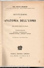 Chiarugi istituzioni anatomia usato  Catania