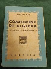 Libro complementi algebra usato  Poggibonsi