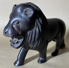 carved wood lion for sale  SHEERNESS