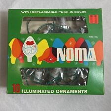 10 enfeites iluminados vintage NOMA (luzes de corda) comprar usado  Enviando para Brazil