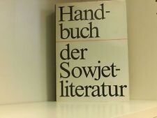 Handbuch sowjetliteratur 1917 gebraucht kaufen  Berlin