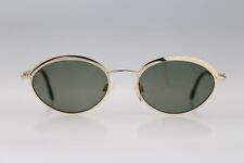 Mondi by Metzler 2404, Vintage 90s unique browline gold oval sunglasses women for sale  Shipping to South Africa
