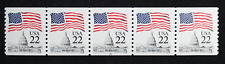 Estampillas de Estados Unidos Scott #2115 ~ 1985 22c bandera sobre el Capitolio, Reserva de condiciones de 5 #22 RL45 segunda mano  Embacar hacia Argentina