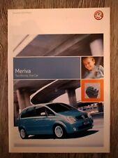 Vauxhall meriva life for sale  UK