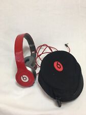 Used, Beats Solo HD Product (RED) Special Edition Headphones Wired With Case for sale  Shipping to South Africa