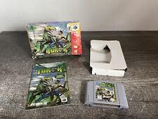 Turok: Dinosaur Hunter N64 completo na caixa com manual e carrinho - caixa mostra algum desgaste comprar usado  Enviando para Brazil