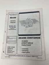Sears craftsman inch for sale  Easton