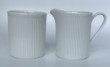 Arzberg Athena White Creamer & Sugar Bowl No Lid Germany for sale  Shipping to South Africa