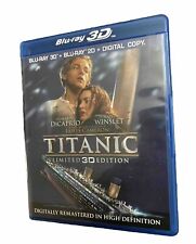 Titanic edição 3D (conjunto de 4 discos Blu-ray) 3D e 2D Blu-ray COMPLETO sem capa muito bom estado usado comprar usado  Enviando para Brazil