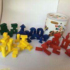 wooden blocks traditional wood toys 120 pieces 20 missing still great toy for sale  Shipping to South Africa