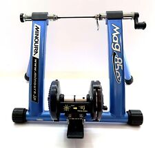 MINOURA MAG 850 Bicycle Bike Trainer Foldable Stationary Stand ~ Blue  for sale  Shipping to South Africa