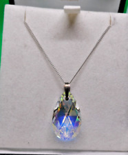 Swarovski crystal Necklace Byzantium collection on a silver chain is 18.inches for sale  Shipping to South Africa