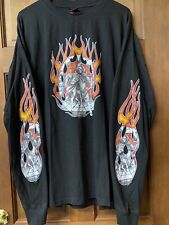 Camisa negra vintage Biketoberfest Daytona Beach 2004 manga larga XXXL segunda mano  Embacar hacia Argentina