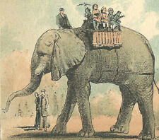Cartões e lembranças de aniversário de 1893 Young’s-Broadway-Nova York NY-Elefante-Crianças comprar usado  Enviando para Brazil