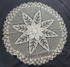 Large crochet tablecloth d'occasion  Expédié en Belgium