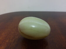 Ornamento peso papel ovo pedra ônix mármore pedra polida natural ovo decoração para casa comprar usado  Enviando para Brazil