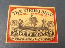 Old matchbox label for sale  SPILSBY