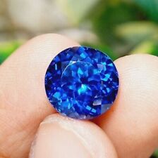 10.50 Ct Natural Flawless Blue Namibia Jeremejevite Round Cut Certified Gemstone for sale  Shipping to South Africa