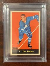 1960-61 Parkhurst Tim Horton Vintage Hockey Card #1 ICONIC LEGEND! 🍩 🔥 📈 for sale  Canada