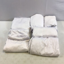 Manteles de spandex rectangular blancos Tegeme cubierta de mesa elástica paquete de 6 pies 6 segunda mano  Embacar hacia Argentina