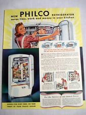 Usado, Anuncio a color refrigerador Philco 1942 ahorra tiempo, trabajo y dinero en tu cocina segunda mano  Embacar hacia Argentina