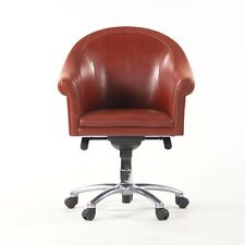 Cadeira de escritório Poltrona Frau Luca Scacchetti Sinan couro vermelho vários disponíveis comprar usado  Enviando para Brazil