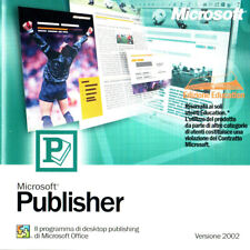 Microsoft publisher 2002 usato  Carlentini