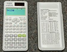 Usado, Calculadora científica blanca Casio FX-115ES Plus 2da edición con cubierta segunda mano  Embacar hacia Argentina