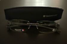 NEW TAG HEUER TH7104 OPTICAL FRAME RIMLESS Col. 017 55-18-135 FRANCE, used for sale  Shipping to South Africa