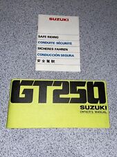 Suzuki gt250 1977 for sale  BIRMINGHAM