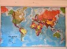 Weltkarte xxl poster gebraucht kaufen  Geislingen