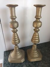 Pair large brass for sale  CALDICOT