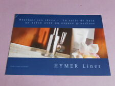 Hymer liner brochure d'occasion  Bédée