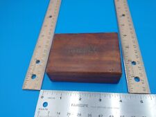 Caixa de lembrança vintage de madeira 3 5/8"X2 5/8"X1 1/4" Norwalk, Ohio/OH #Z691 comprar usado  Enviando para Brazil