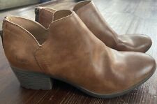 Born B.O.C. Womens 7 Brown Faux Leather Celosia Ankle Bootie for sale  Shipping to South Africa
