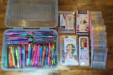 Gran lote de suministros de bolígrafo y arte, muchos colores. LePen, caligrafía, pasteles segunda mano  Embacar hacia Mexico