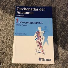 taschenatlas anatomie gebraucht kaufen  Deutschland