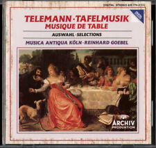 Usado, Telemann - Tafelmusik - CD de música de mesa segunda mano  Embacar hacia Argentina