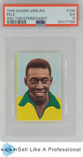 1966 SICKER-VERLAG WELTMEISTERSCHAFT 134 PELE WELTMEISTERSCHAFT PSA 5 comprar usado  Enviando para Brazil