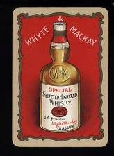 WIDE PLAYING CARD BREWERY ADVERTISING WHYTE MACKAY SPECIAL HIGHLAND WHISKY, used for sale  Shipping to South Africa