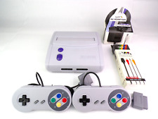 Usado, Consola de 1 chip Super Nintendo Entertainment System SNES Jr 2 controladores SNS-101 segunda mano  Embacar hacia Mexico