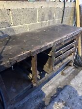 Vintage workbench wood for sale  SEVENOAKS