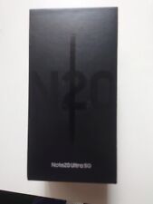 Samsung Note 20 Ultra 5G 256GB Mystic Black , używany na sprzedaż  Wysyłka do Poland